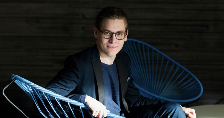 Conductor Klaus Mäkelä.